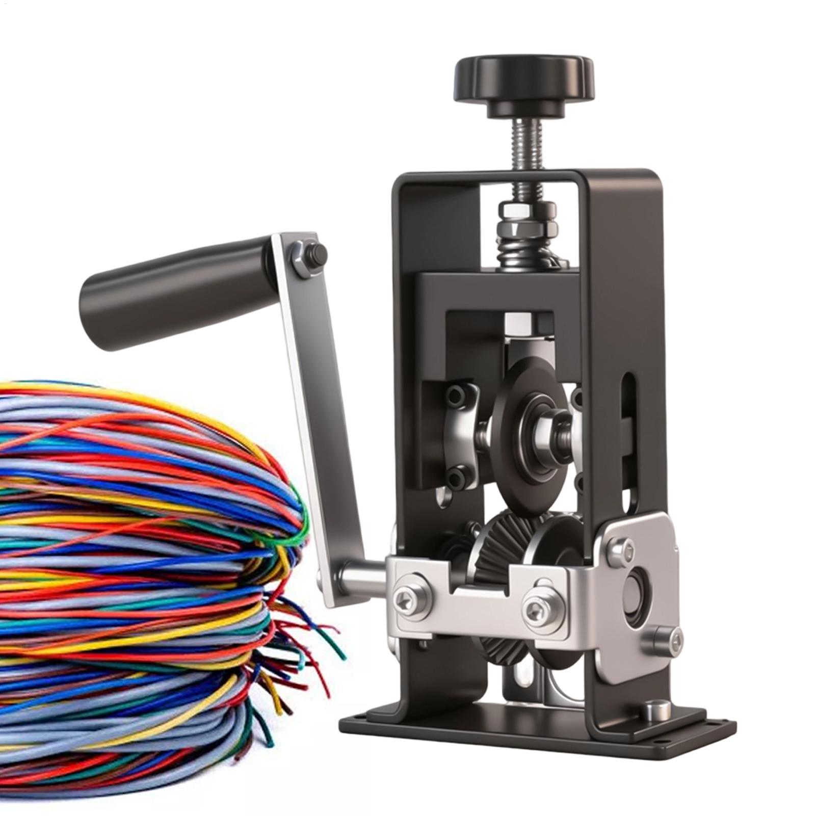 Power Tools Electrical - Kupferdraht-Abisolierer, bohrerbetrieben, mit Handkurbel, Kupferkabelwerkzeug, manuelle