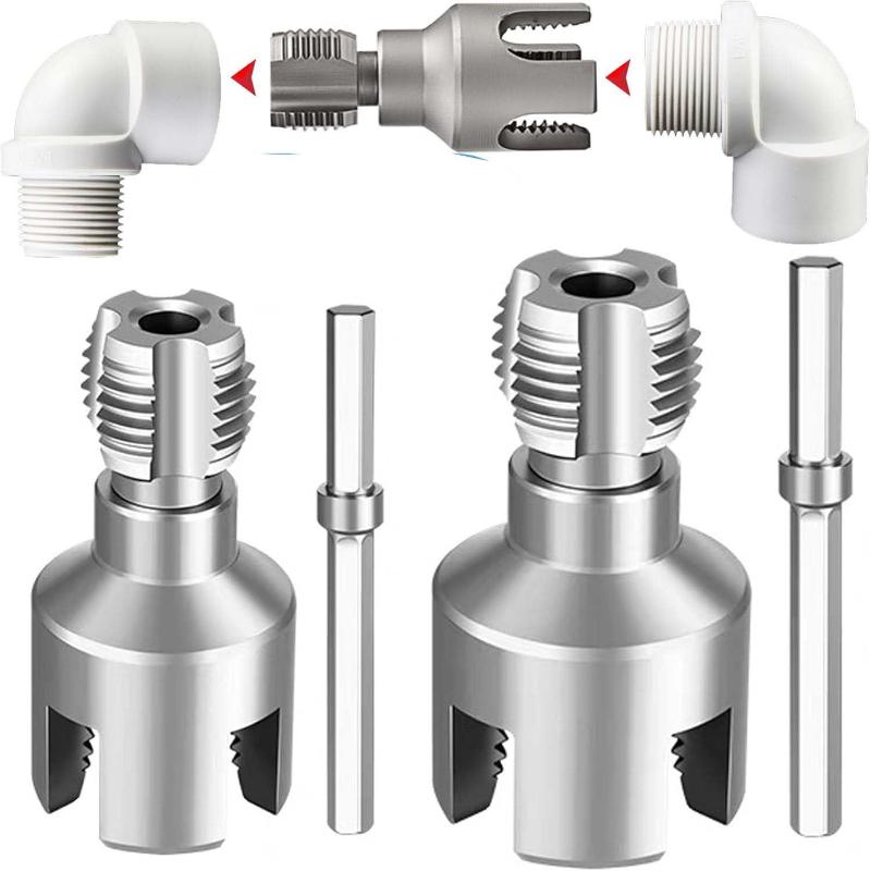 Power Tools Electrical - PPR/PVC 20MM 25MM Wasserrohr-Einfädler Gewindeschneidwerkzeug Integriertes