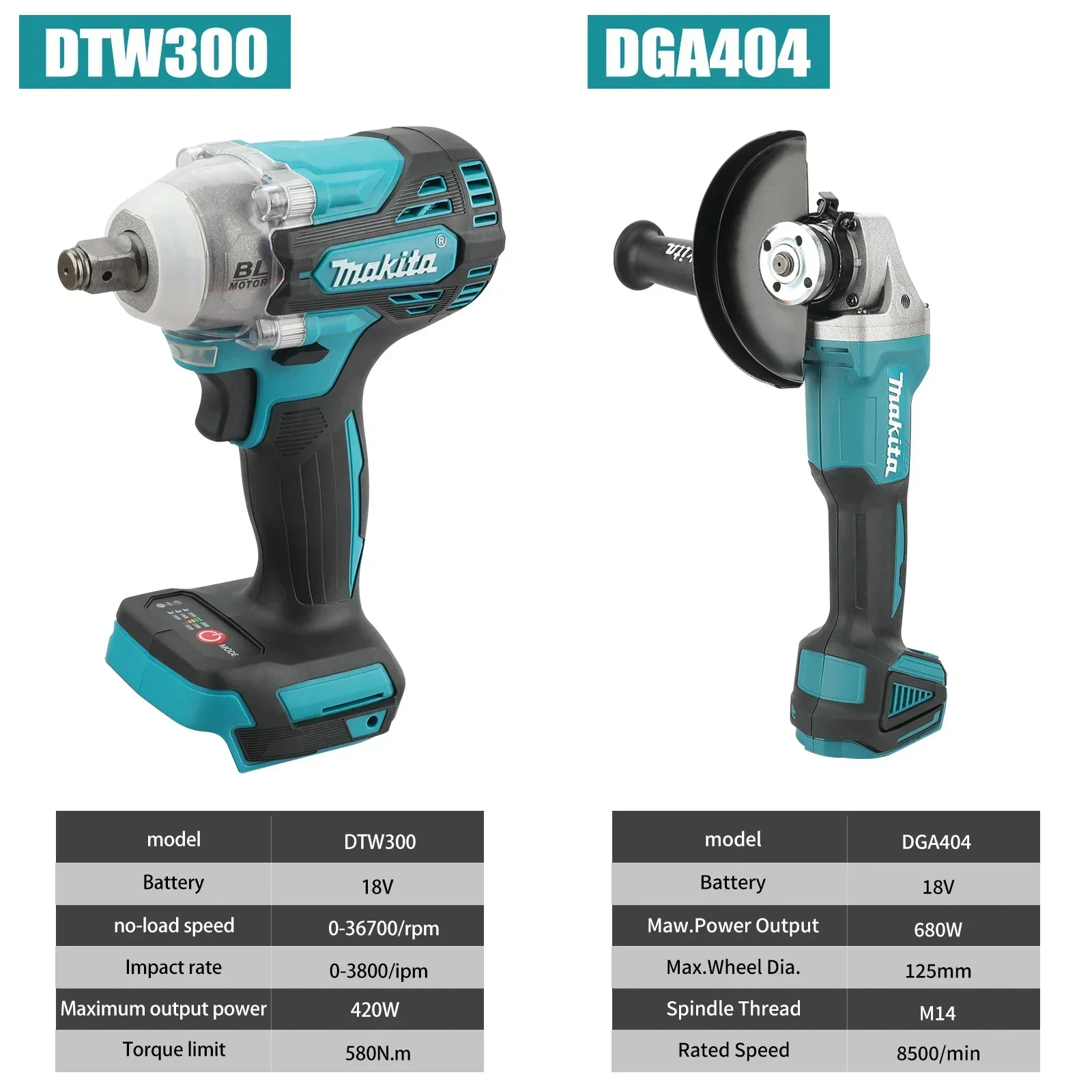 Für Makita DTW300 oder DGA404  – Makita Drill Dtw300 Bewertung und Preis
